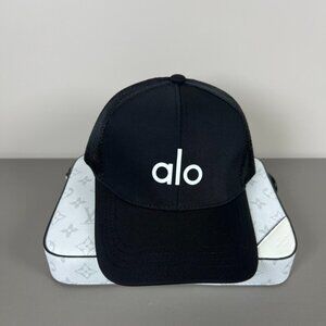 ALO Yoga Black and White Minimalist Hat